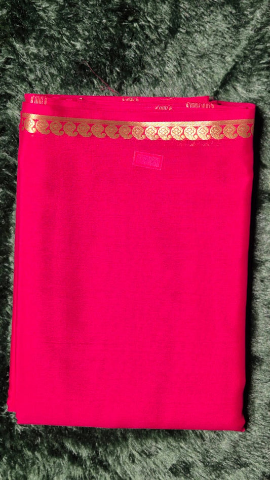 vc002 Pure crepe mysore silk saree